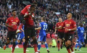 El United supera al Leicester en el partido inaugural de la Premier