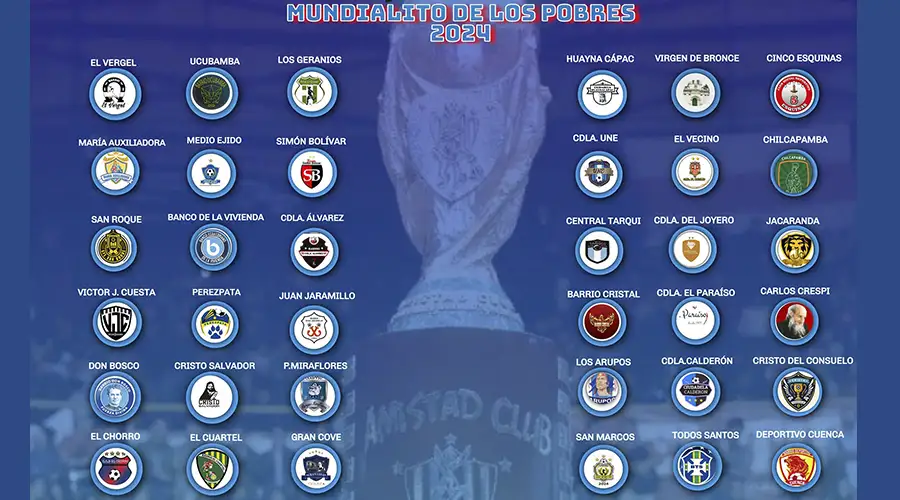 equipos Mundialito 2024