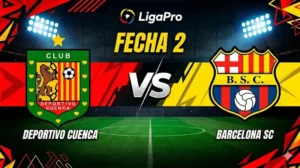 Deportivo Cuenca vs Barcelona En vivo Liga Pro 2026